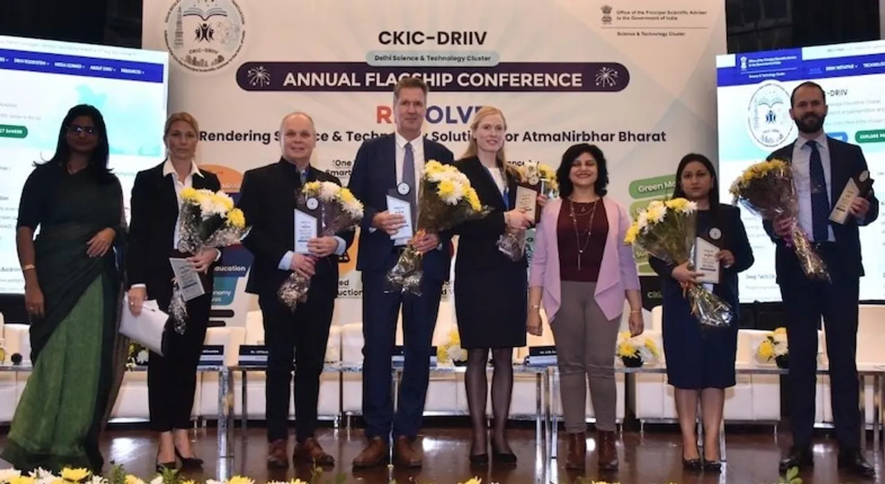 RESOLVE was held at India International Centre and was attended by key dignitaries including the Former Principal Scientific Adviser to The GoI Prof. K VijayRaghavan, a team of Swedish delegates led by DG Per-Arne Hjelmborn, DG for Trade, Swedish Ministry for Foreign Affairs and industry leaders from various cross-sectors; Predeep TP, Robert Bosch; Saurabh Rai, Tech Mahindra; Rajesh Dhar, HP Enterprise; Aman Singal, JK Tyres; Rajesh Jain, Panacea Biotech etc.