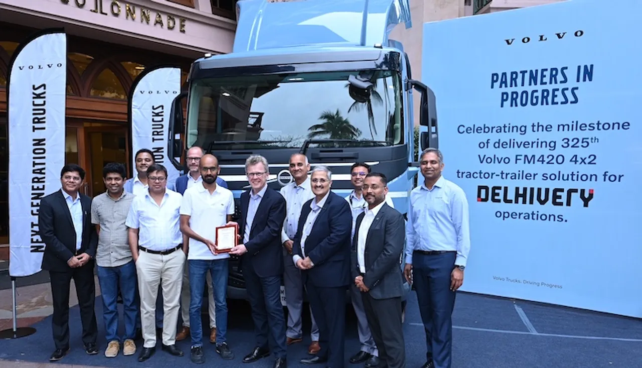 Delhivery Volvo Image