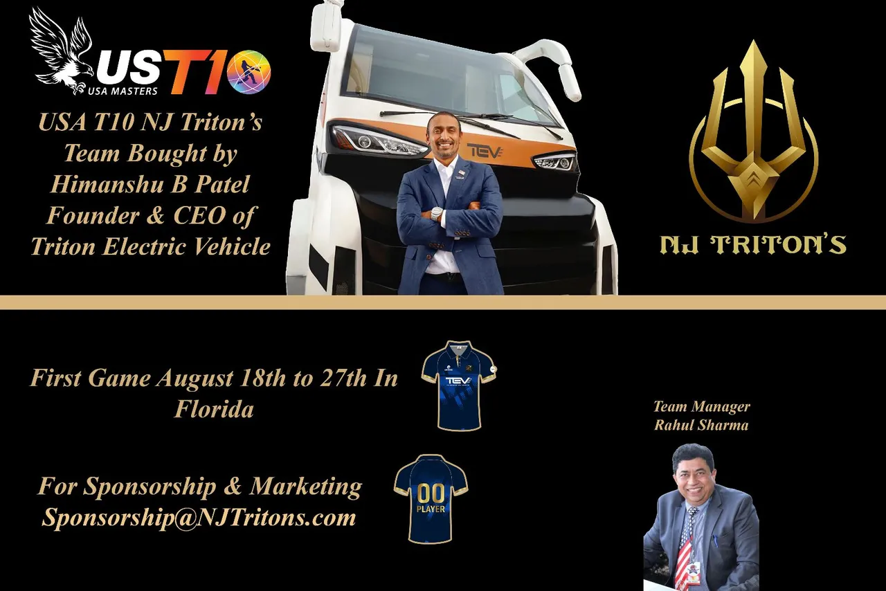NJ Triton's Himanshu Patel TEV