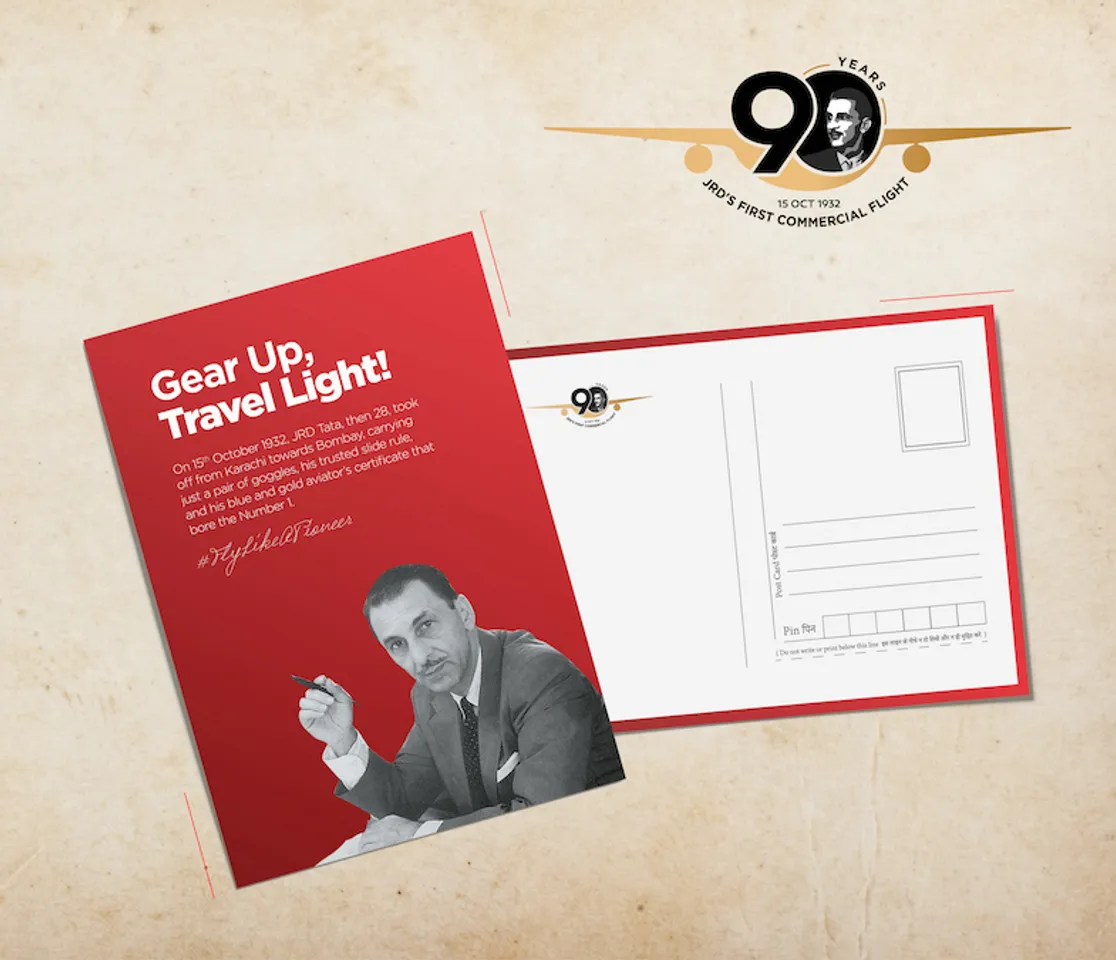JRD Postcard, AirAsia