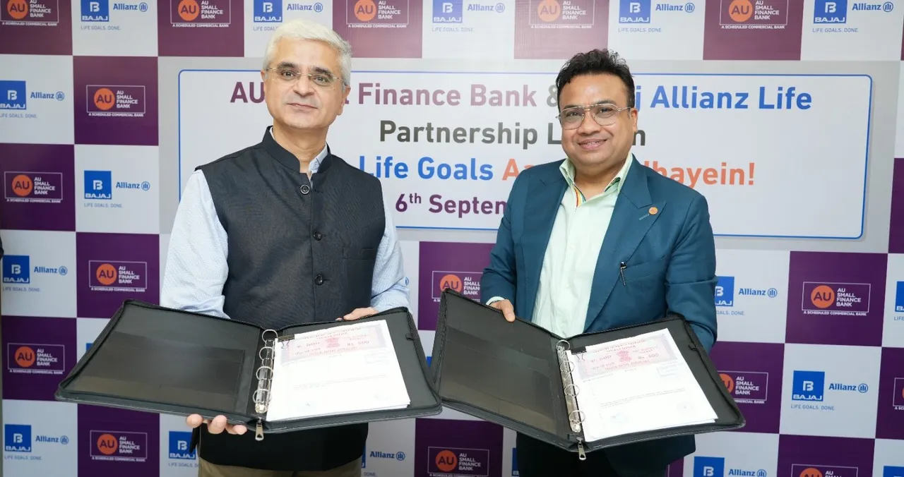 AU Small Finance Bank, Bajaj Allianz Life Insurance