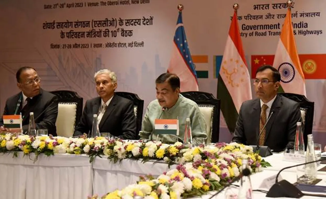 Nitim Gadkari, SCO Meeting