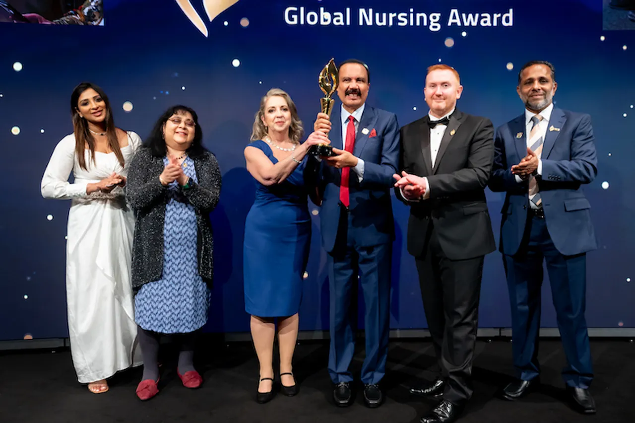 Margaret Helen Shepherd from UK - Winner of Aster Guardians Global Nursing Award 2023