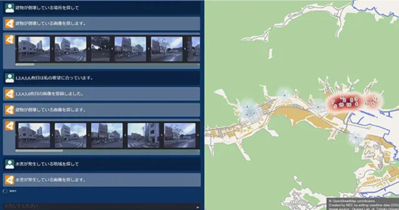 NEC, Large Language Model, disaster damage assessment