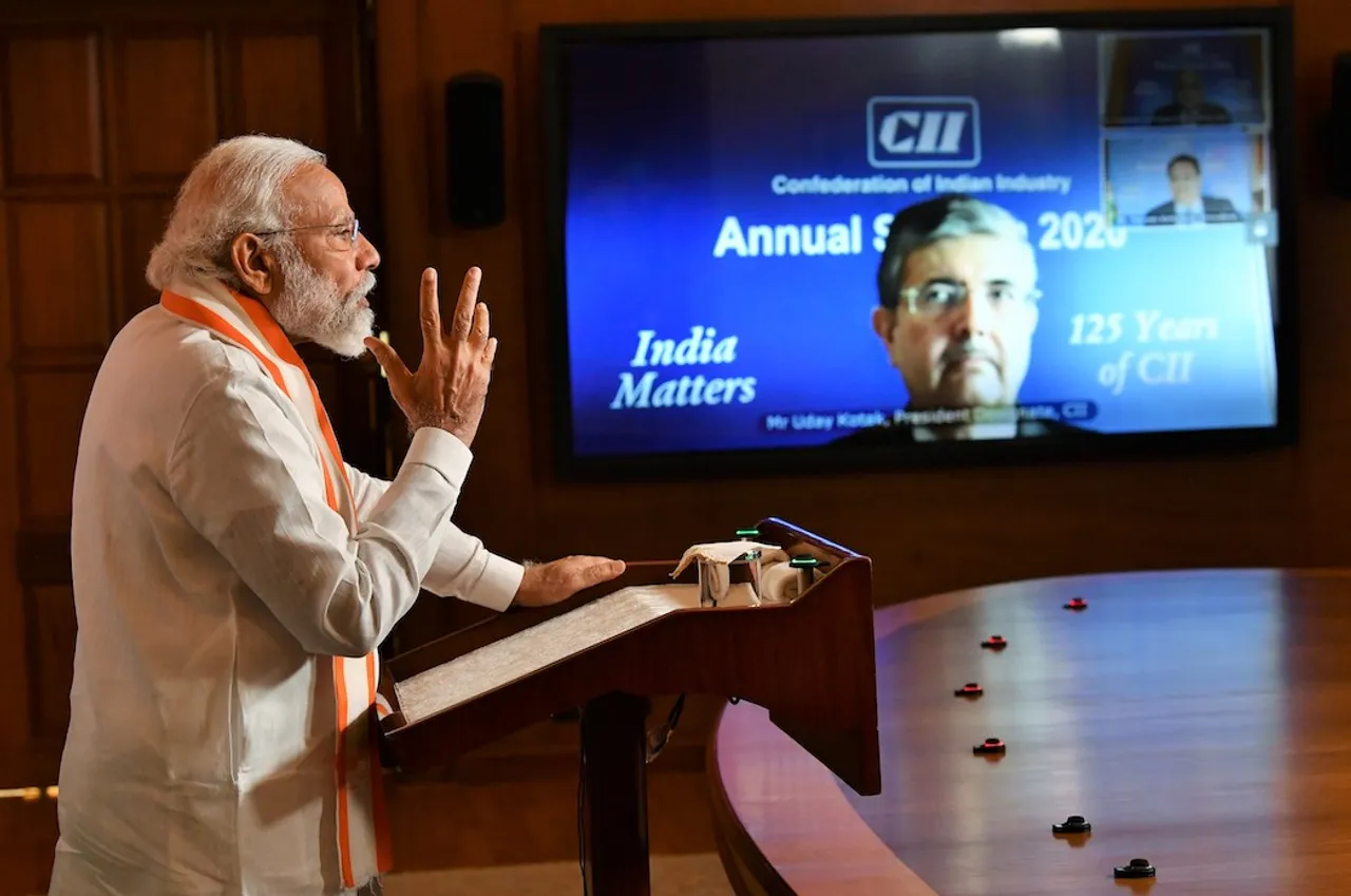 NARENDRA MODI, AATMANIRBHAR BHARAT, CII, ECONOMY
