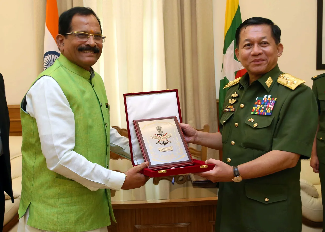 Mayanmar, India, Defence Cooperation