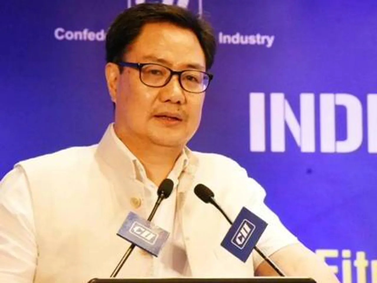 Kiran Rijiju, Sports Minister