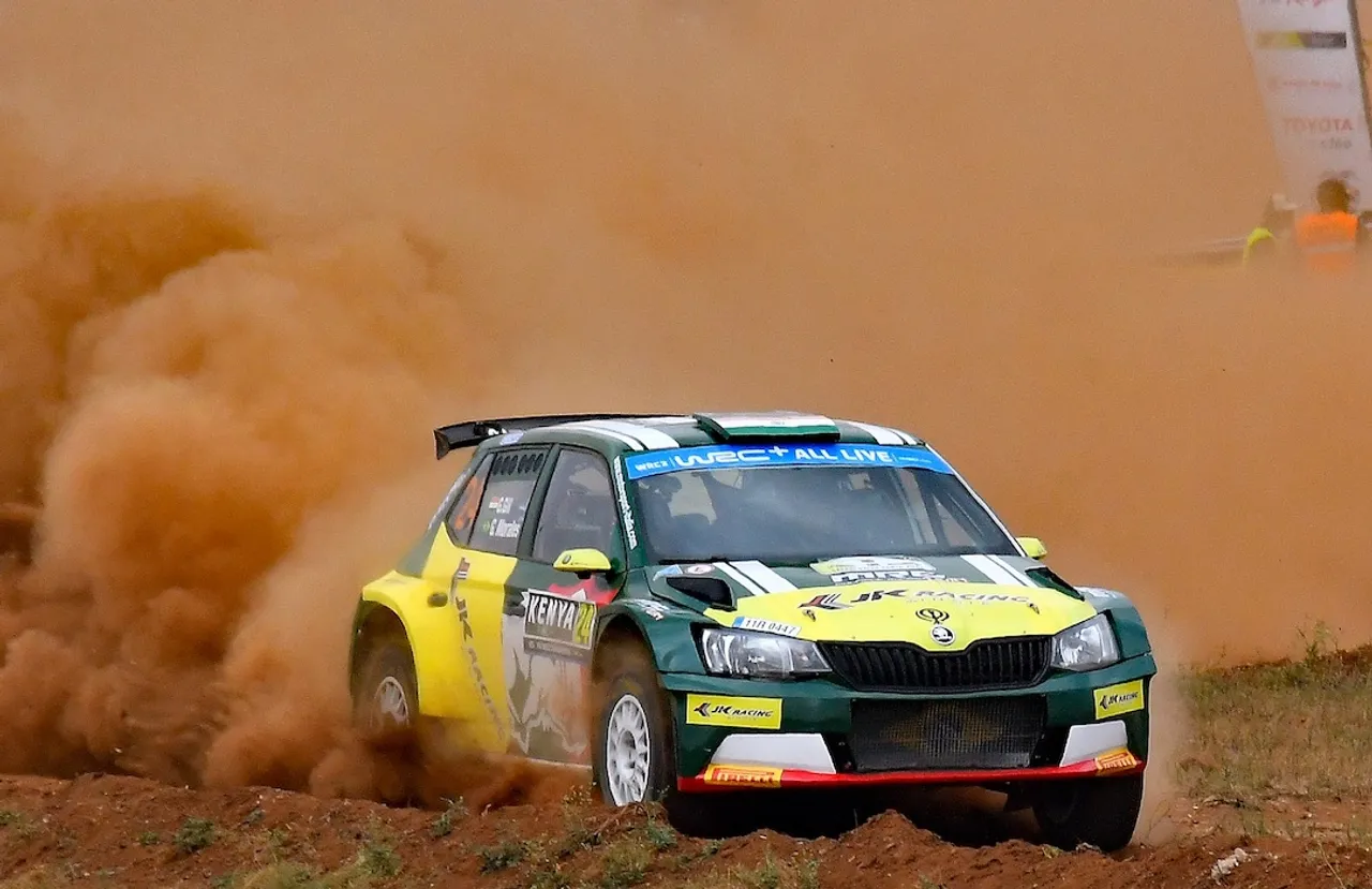 Gaurav Gill in WRC 2 Safari Rally Kenya