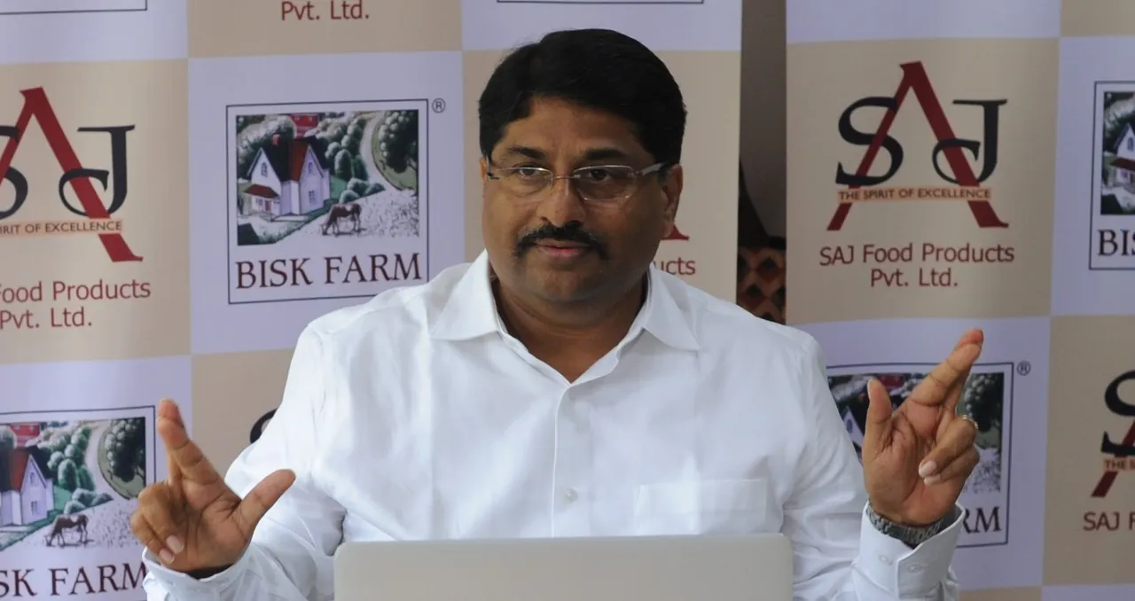 Mr. Vijay Kumar Singh, Managing Director of SAJ Food Products