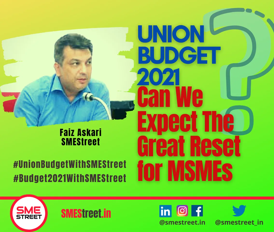 Faiz Askari, SMEStreet, Union Budget 2021, Budget 2021 (1)