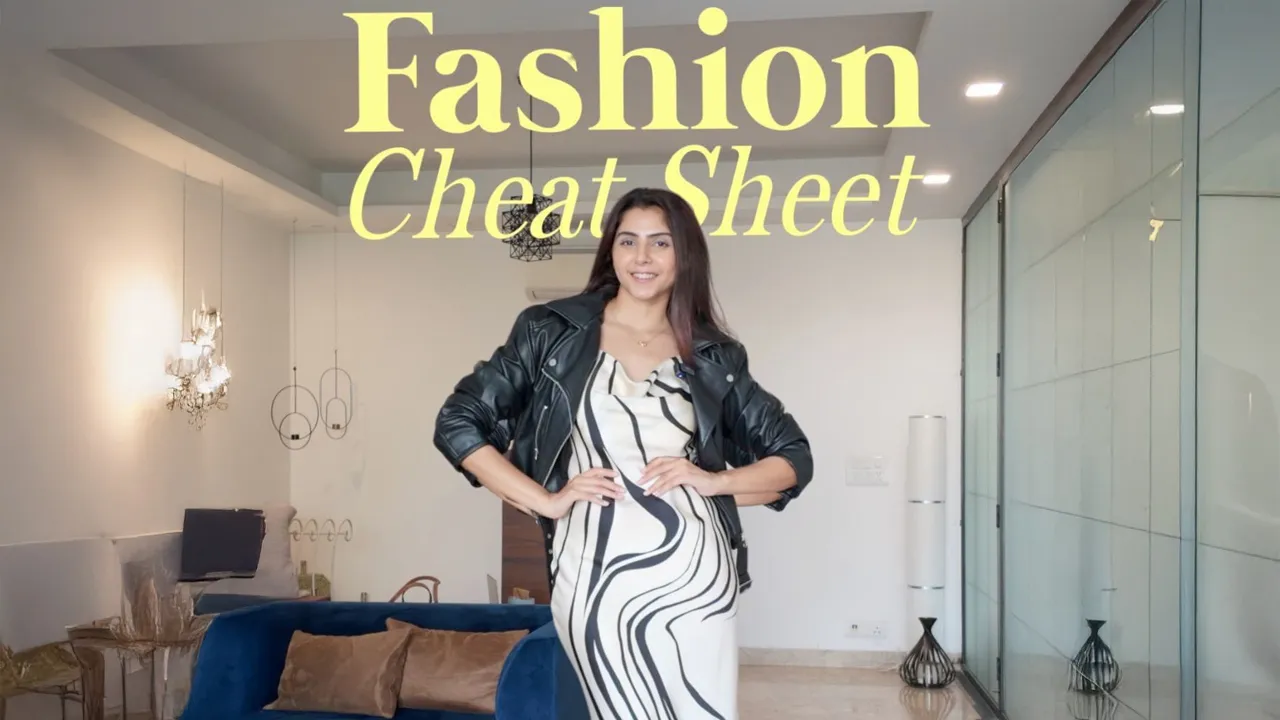 fashion cheat sheet 