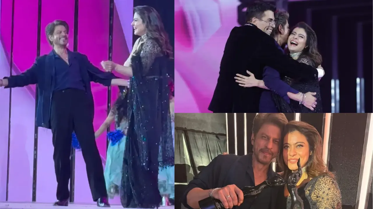 Shah Rukh Khan and Kajol