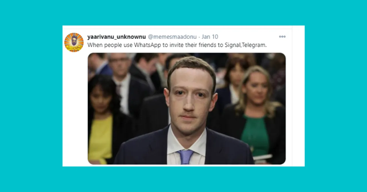 Signal, Telegram, WhatsApp memes