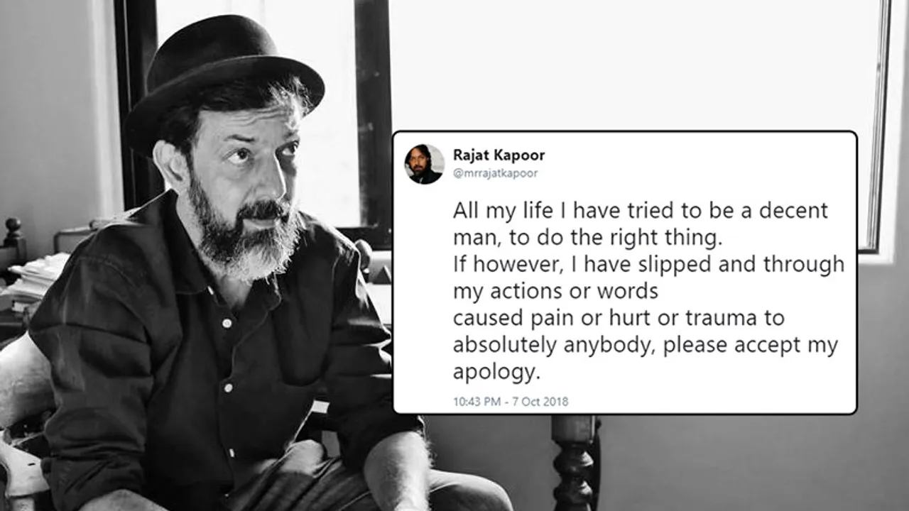 Rajat Kapoor sexual misconduct