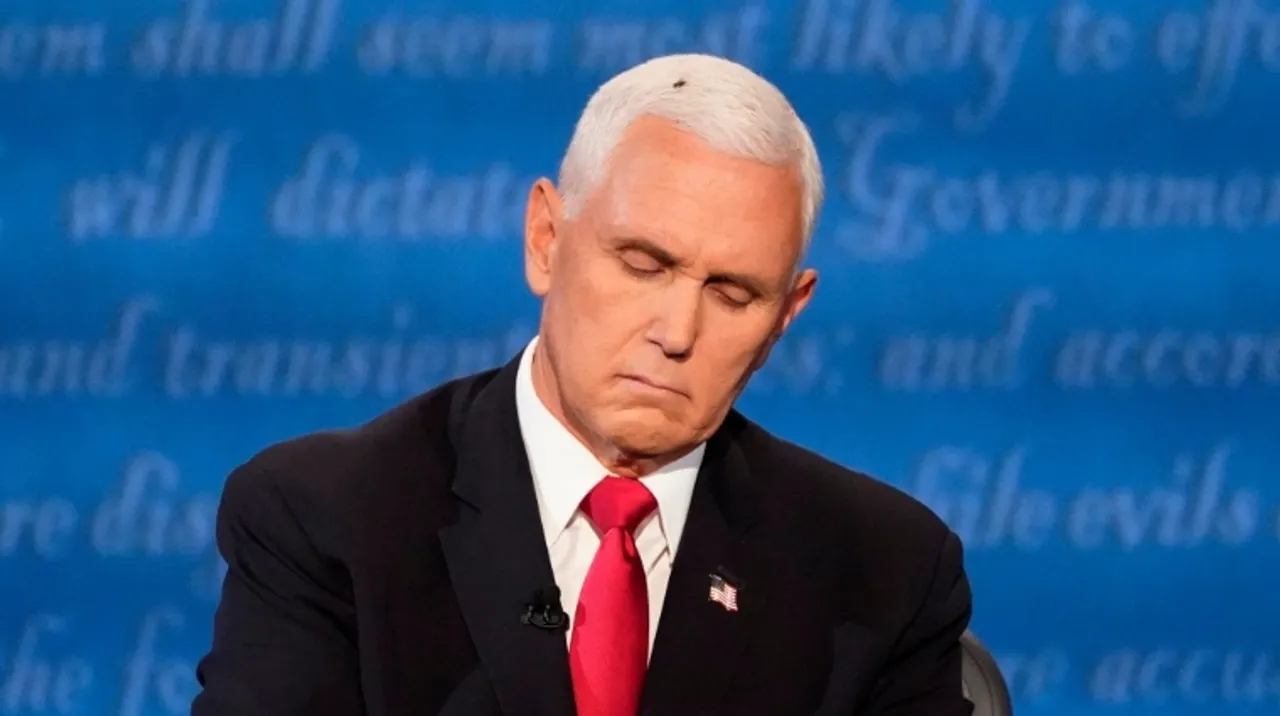 fly on Pence