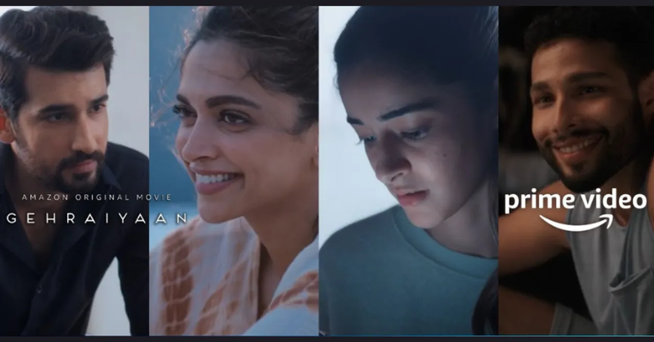 Gehraiyaan on Amazon Prime Video