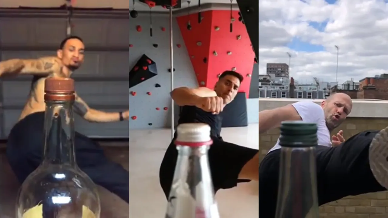 #BottleCapChallenge