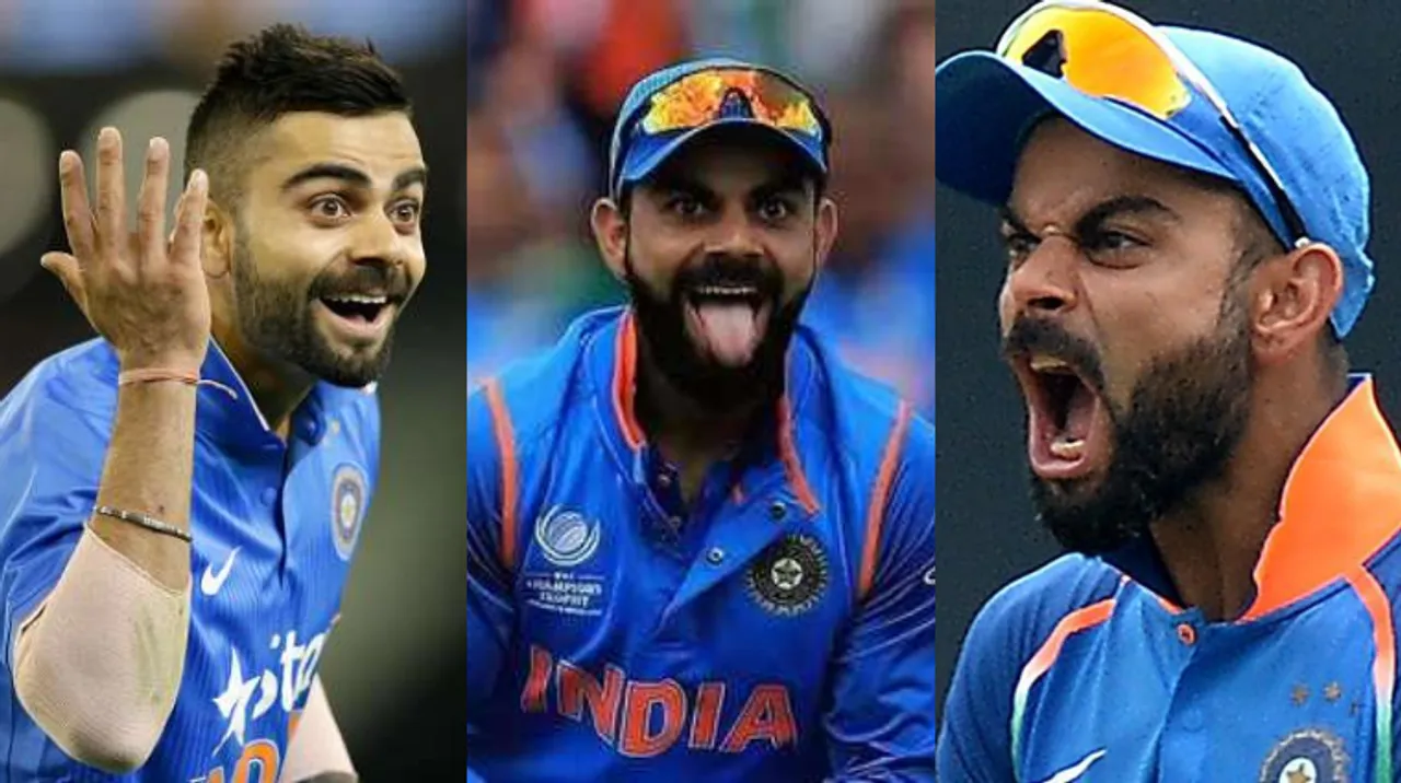 Virat Kholi expressions