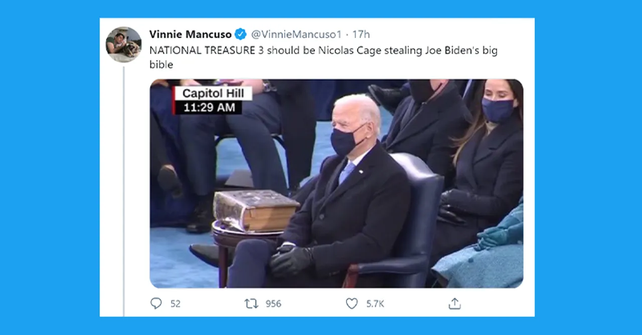 The inauguration ceremony of Joe Biden sparked hilarious memes, other than Bernie Sanders