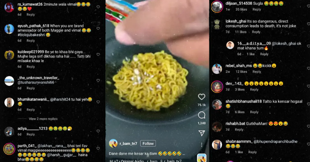 Someone cooked Maggi with Vimal and this is how people reacted to it