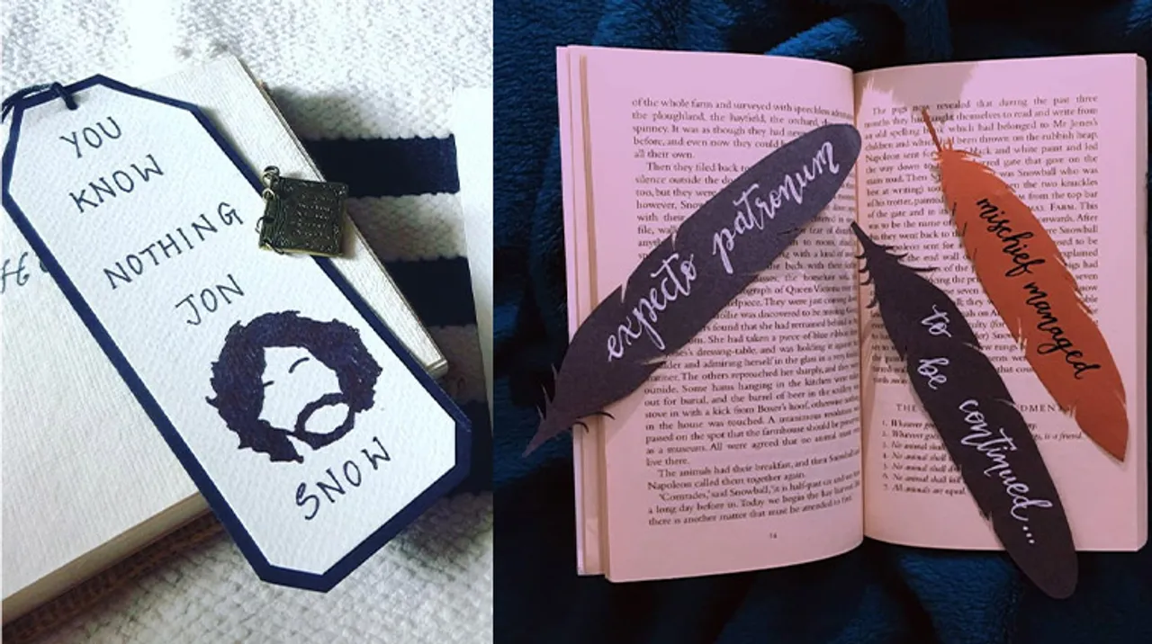 Themed bookmarks