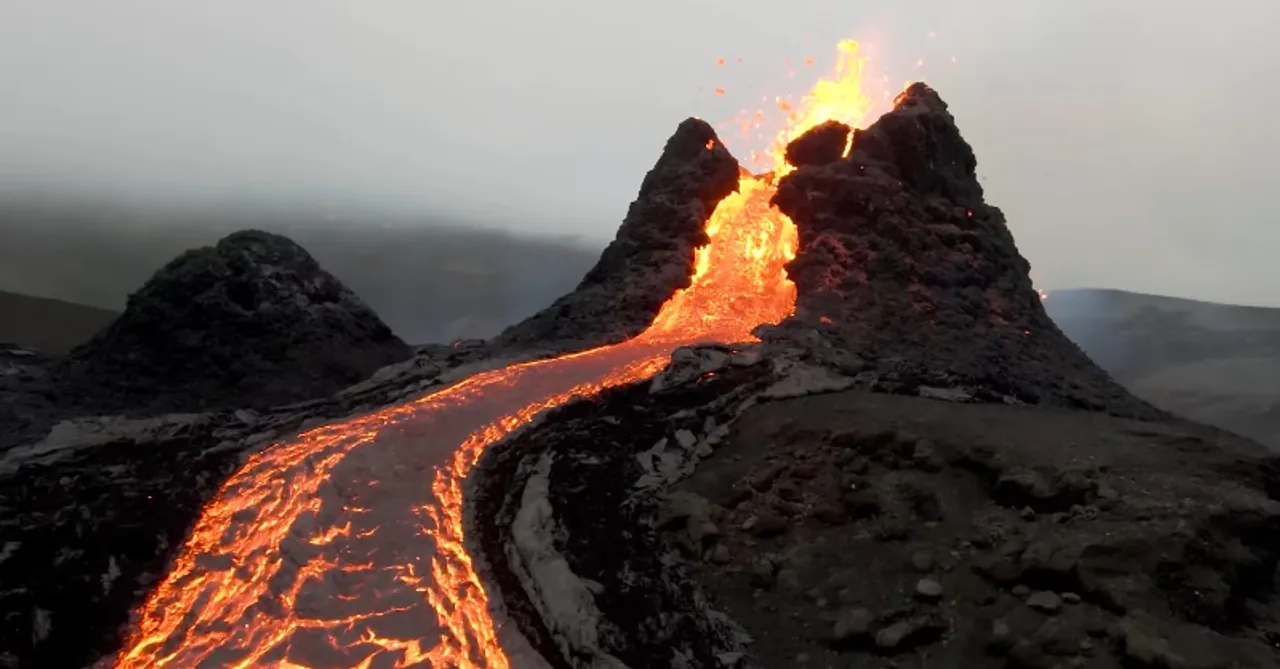 volcano eruption