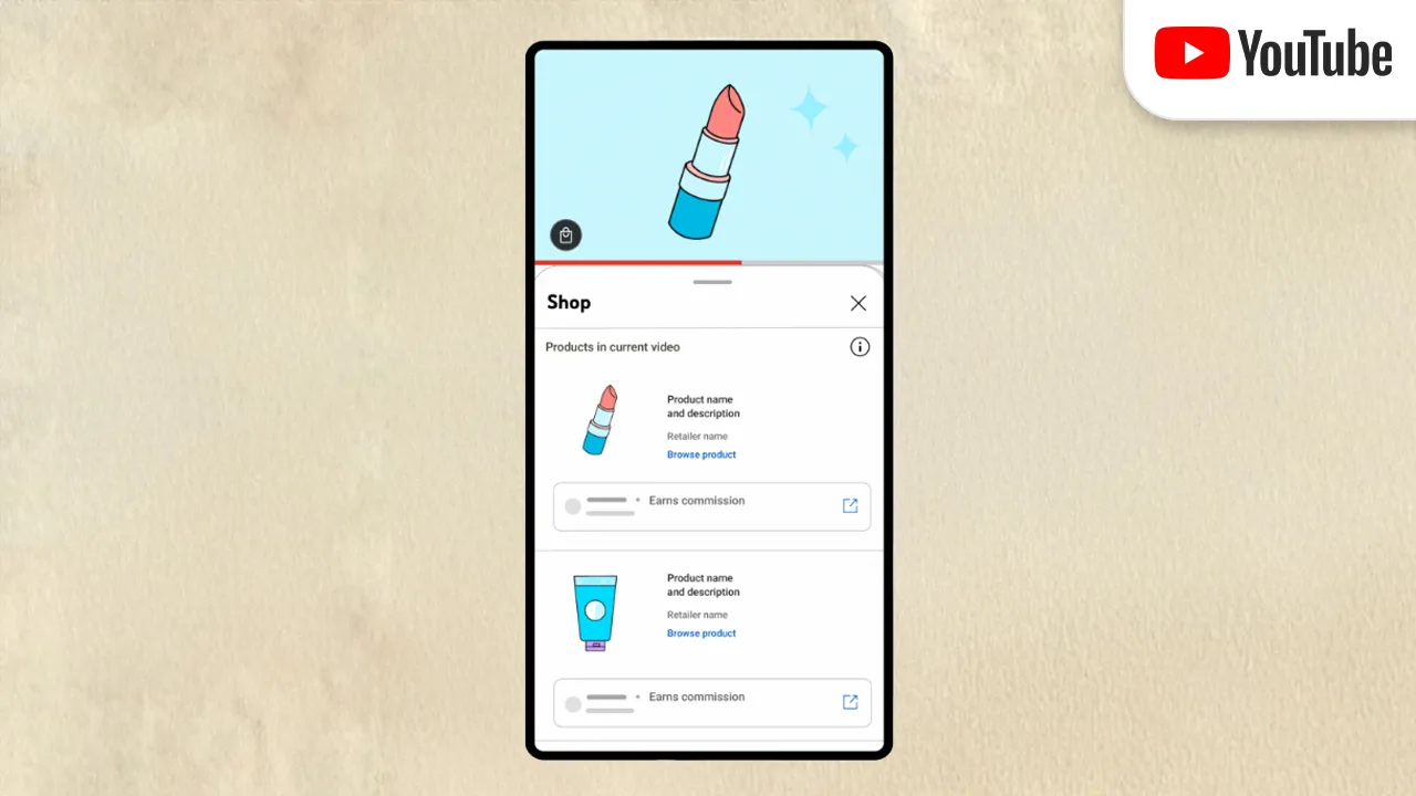YouTube Shopping expands in India