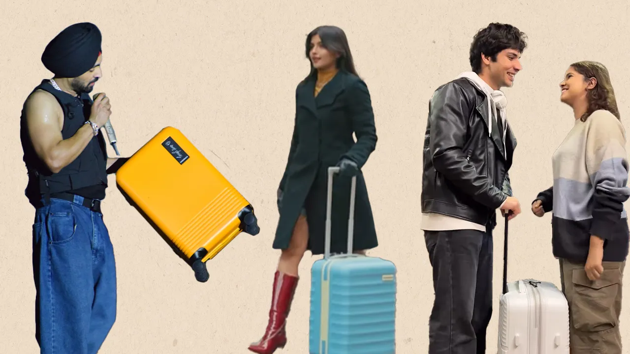 luggage brands marketing India's travel season