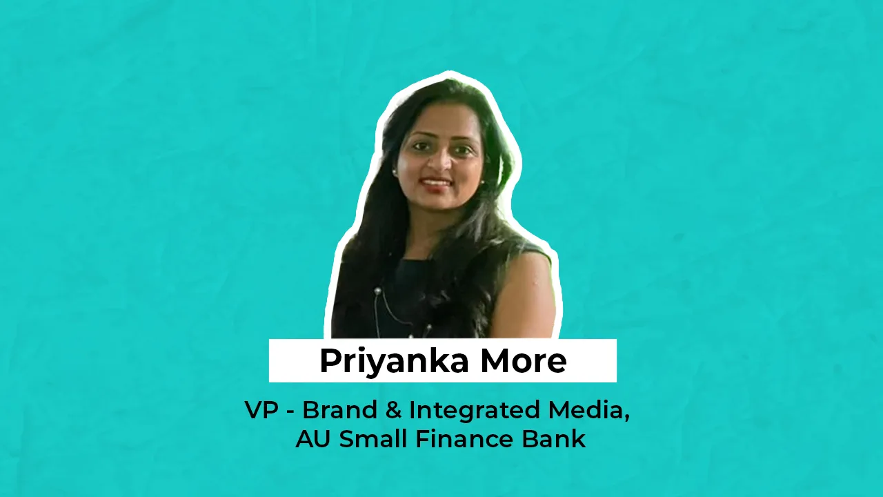 Priyanka More AU Small Finance Bank 