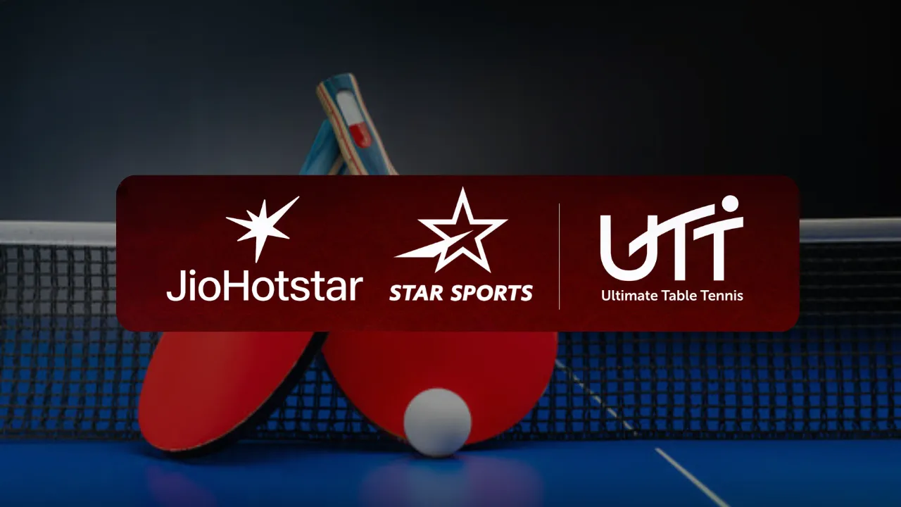 JioStar Joins IndianOil UTT as Broadcast Partner for Three Years to Elevate Table Tennis in India 
