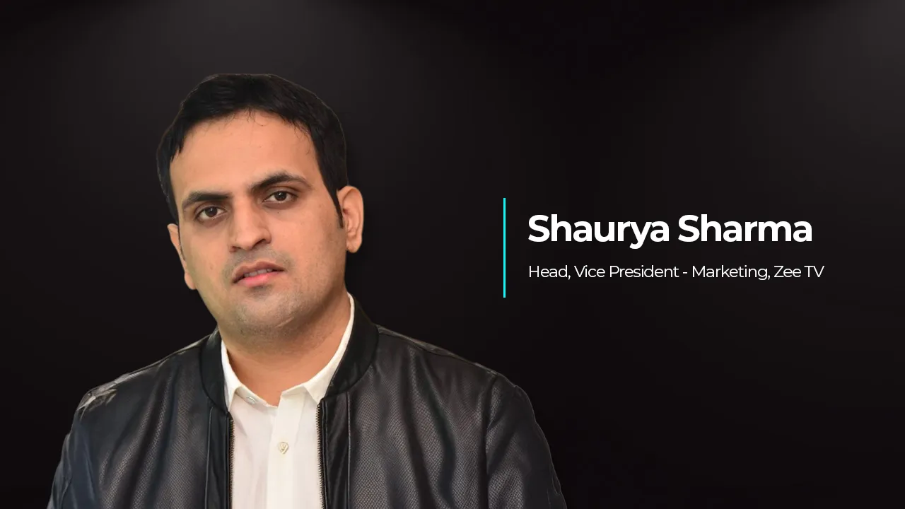 Shaurya Sharma joins Zee TV as Head, Vice President - Marketing