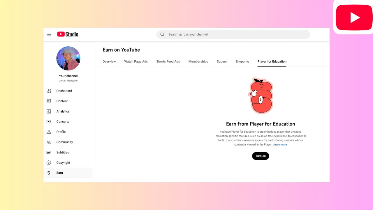 YouTube Launches Revenue Stream for Educational Creators via ‘Player for Education’