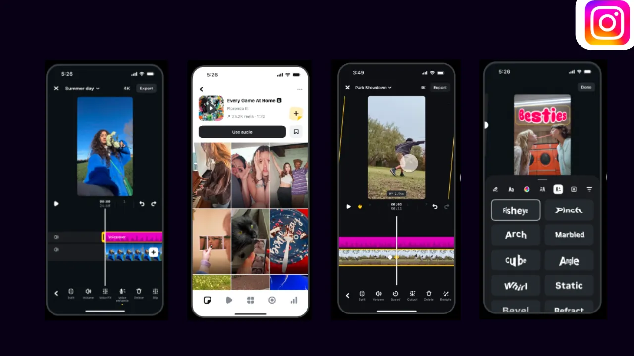 Instagram Adds Keyframe Editing and Audio Tools to Edits App