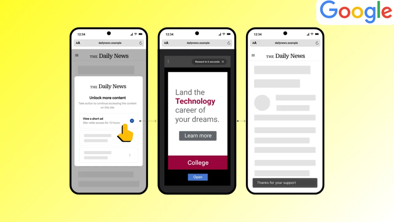 Google Rolls Out Offerwall to Support Publisher Revenue Beyond Ads