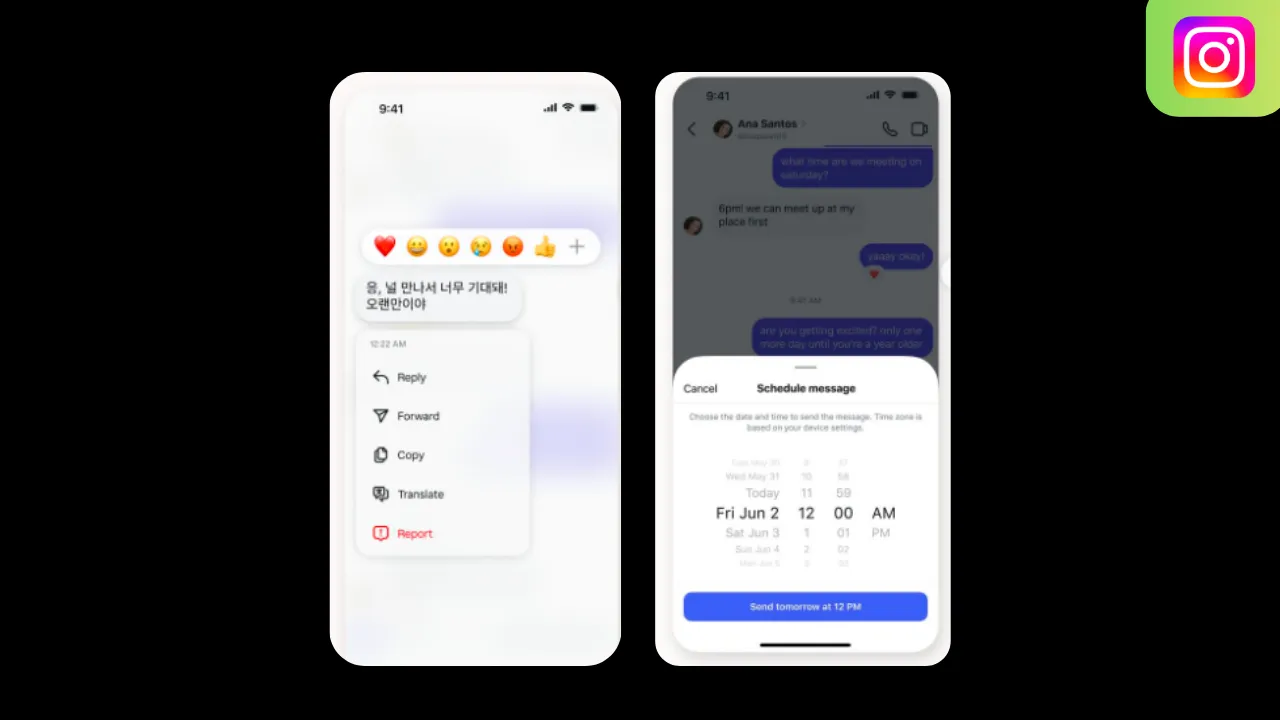 FEATURES NEW INSTAGRAM