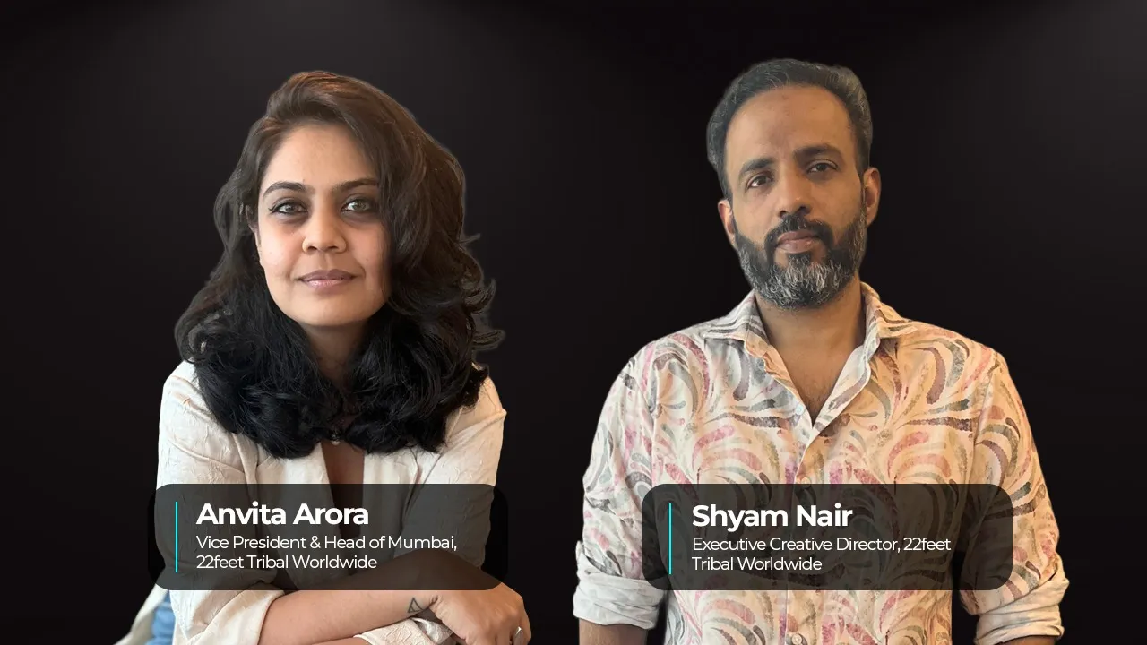 22feet Tribal WW strengthens leadership with appointment of homegrown talents Anvita Arora and Shyam Nair