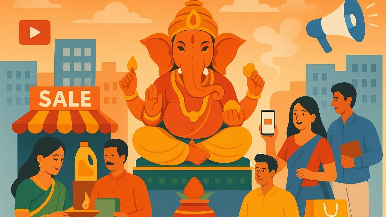 Ganesh Chaturthi ad spend
