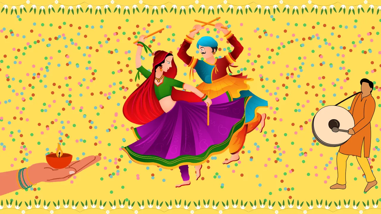 colour marketing navratri