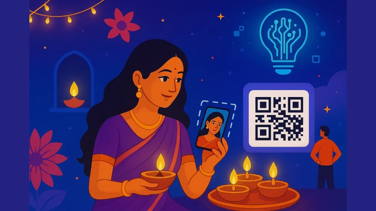 innovation & tech seen during Diwali