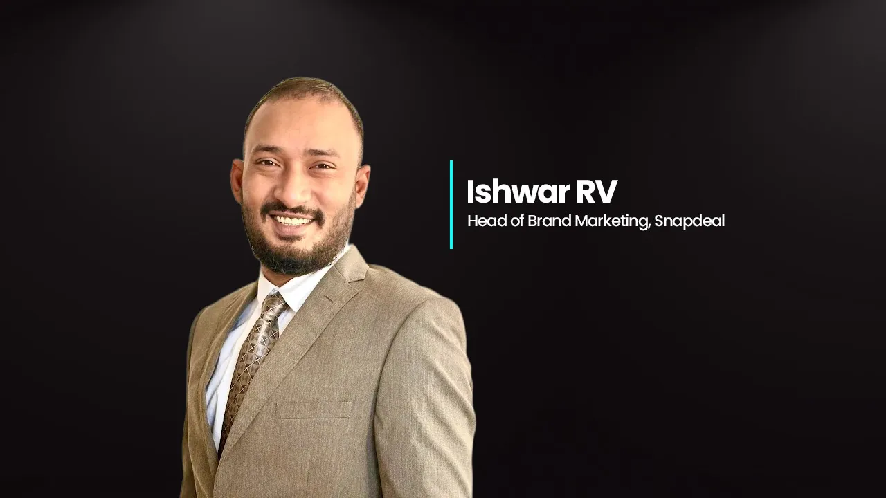 Snapdeal’s marketing Ishwar RV