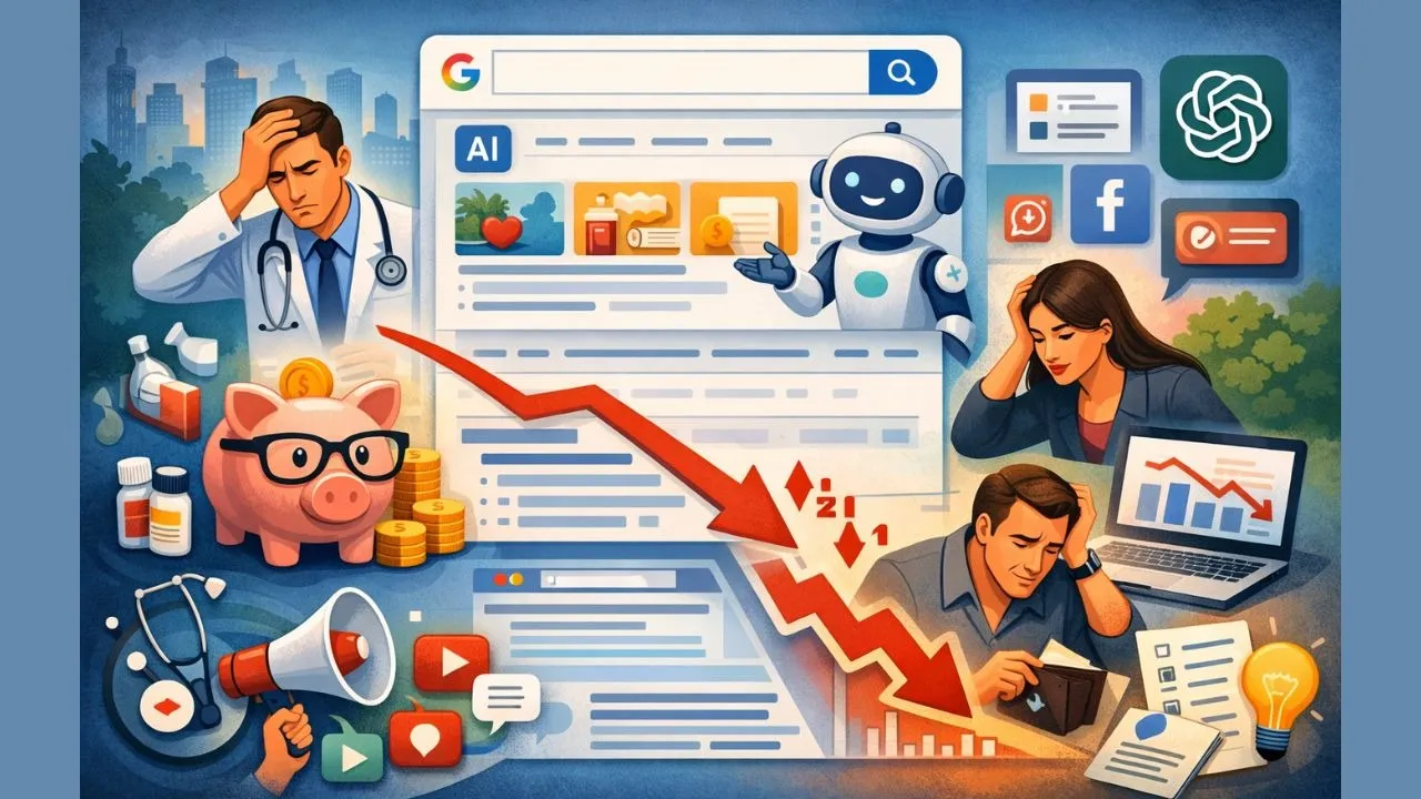 CTR drops as AI Overviews disrupt search