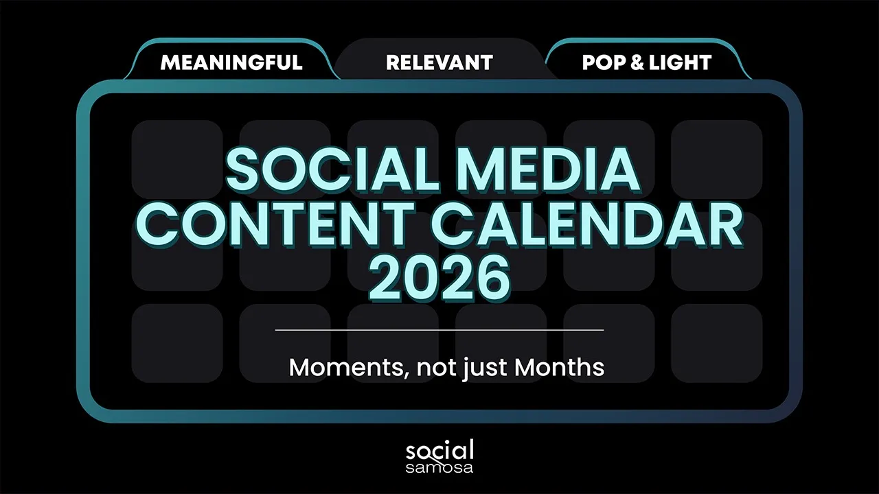 Social Media Content Calendar 2026