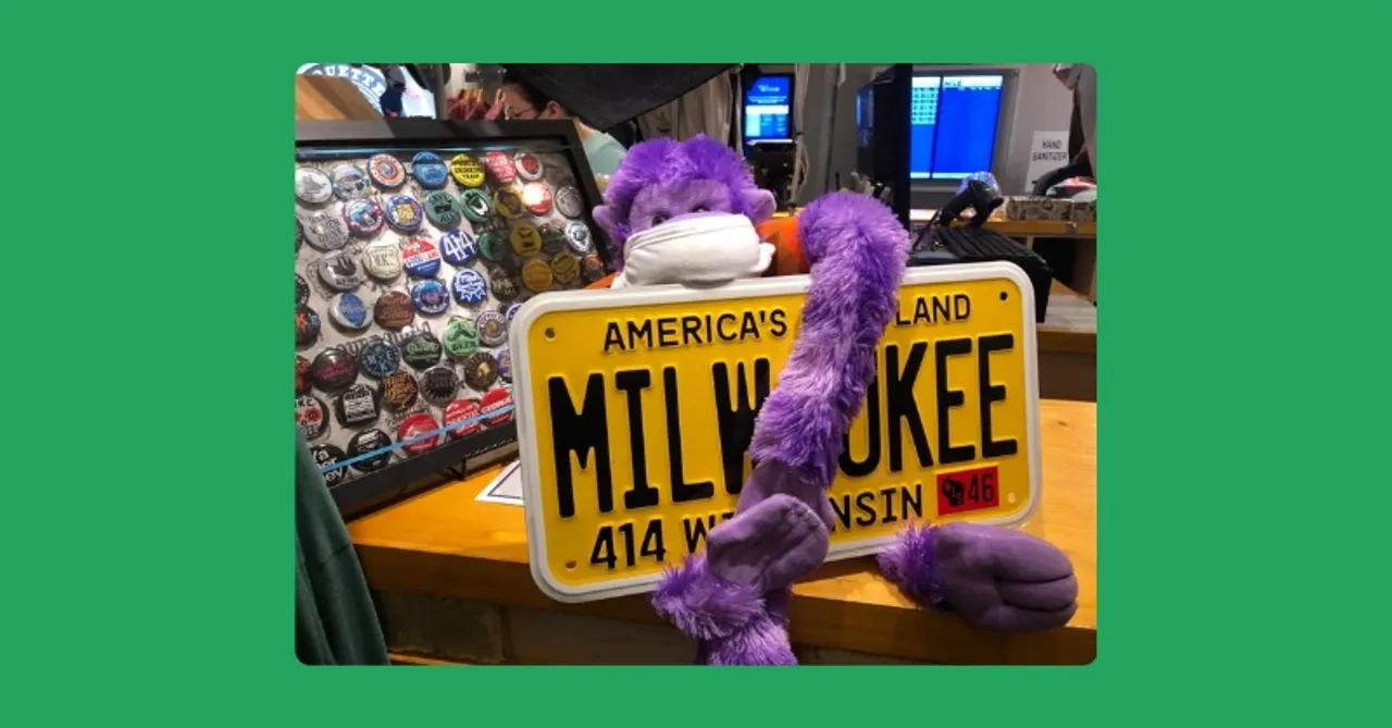 Milwaukee Airport Violet