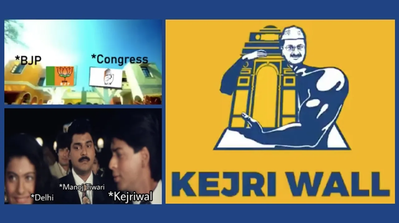 Delhi politics troll
