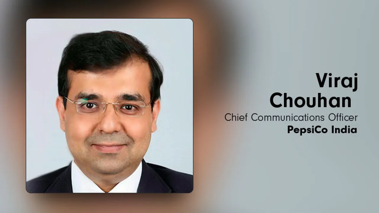 PepsiCo India Viraj Chouhan Chief Communications Officer