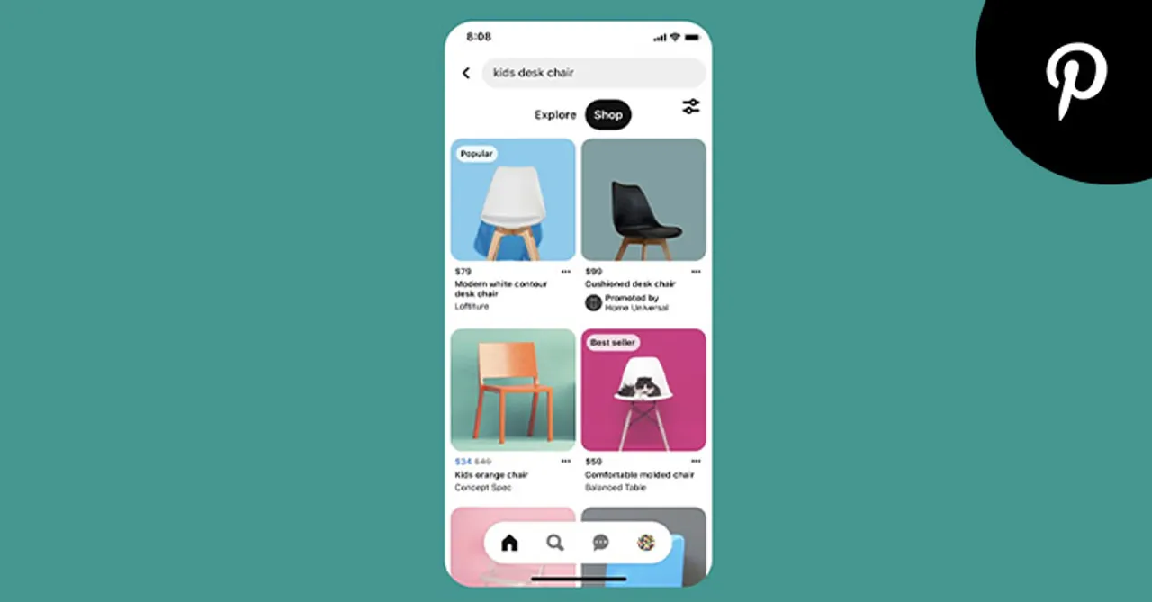 Pinterest shopping