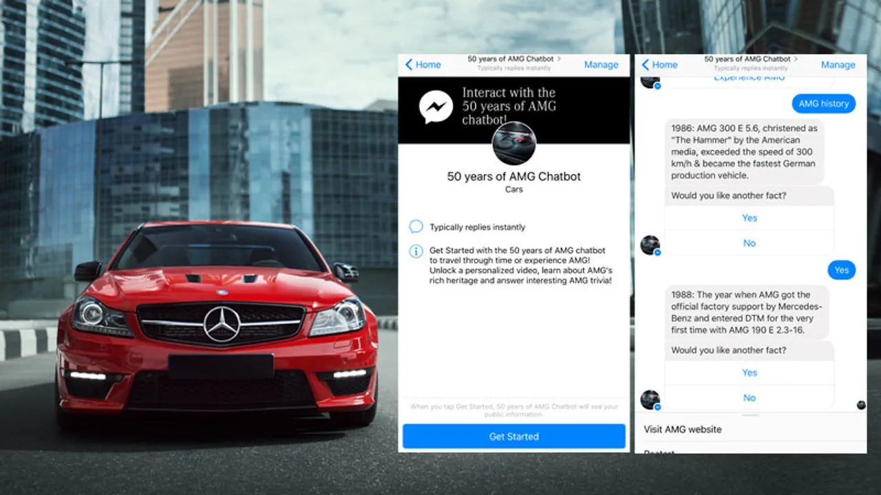 Messenger Chatbot for AMG