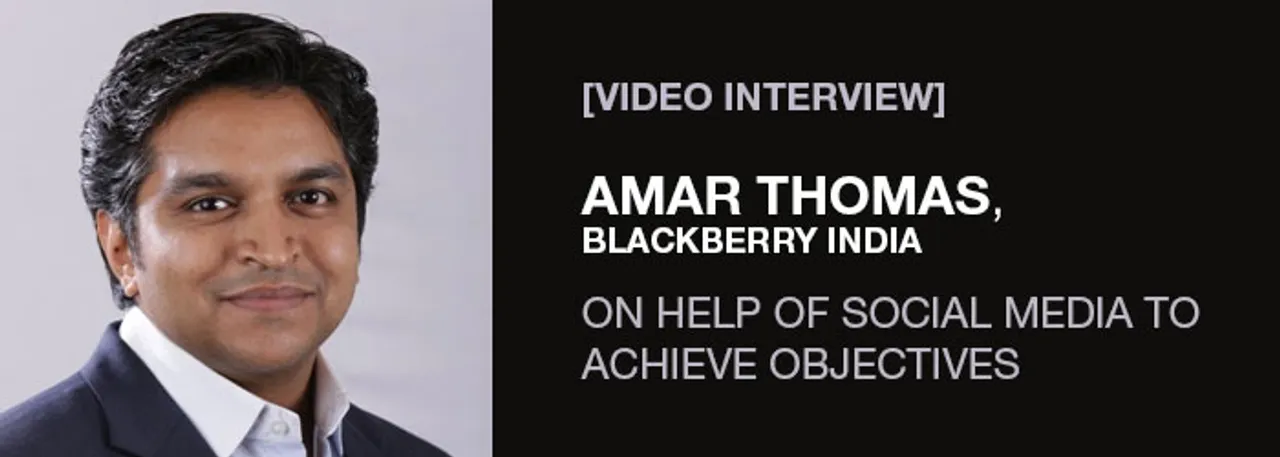 amar thomas help of social media to achieve objectives