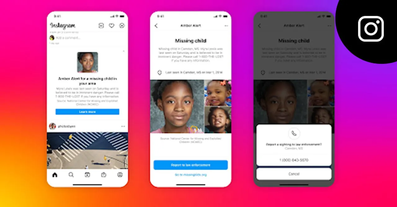 AMBER Alerts Instagram