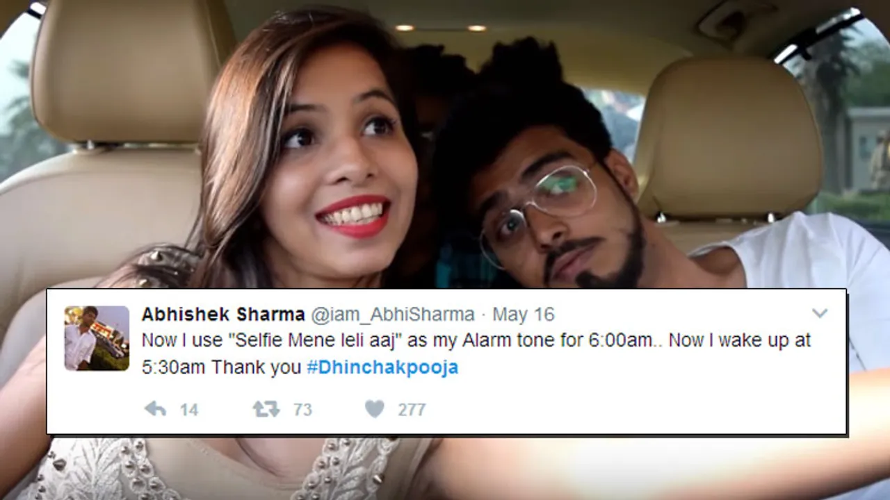 #DhinchakPooja memes